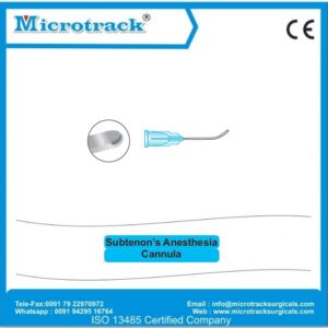 Subtenon’s Anesthesia Cannula