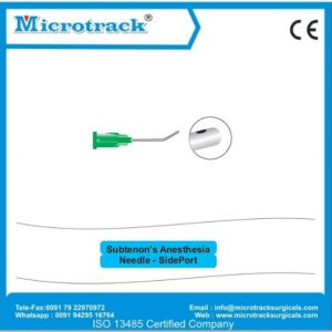 Subtenon’s Anesthesia Needle - Side Port