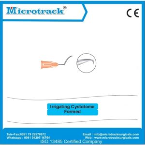 Irrigating Cystotome Formed