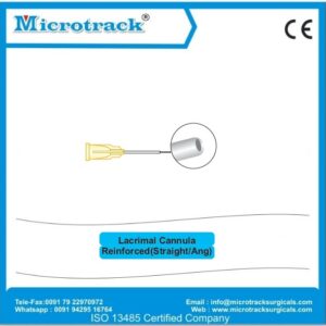 Lacrimal Cannula Reinforced(Straight/Ang)