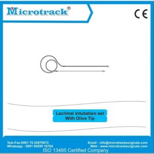 Lacrimal intubation set