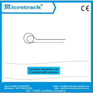 Lacrimal intubation set