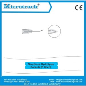 Neucleous Hydrolysis Cannula (P Koch)