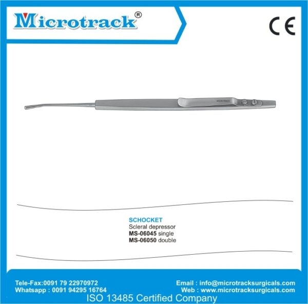 Schocket Scleral Depressor