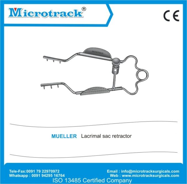 Mueller Lacrimal Sac Retractor