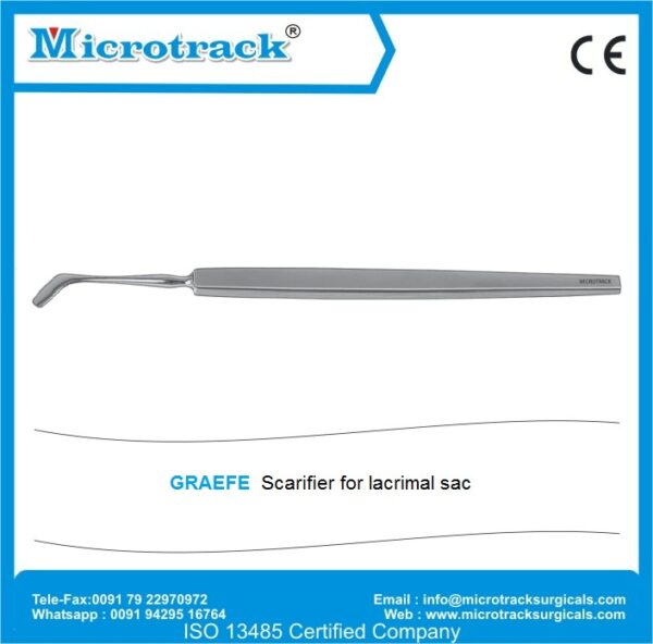 Graefe Scarifier For Lacrimal Sac