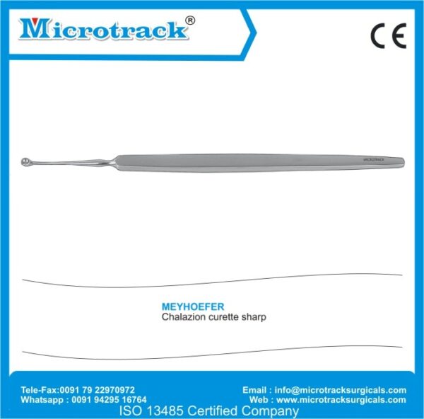 Meyhoefer Chalazion Curette Sharp