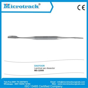 Dastoor Lacrimal Sac Dissector