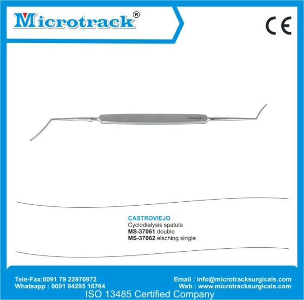 Castroviejo Cyclodialysis Spatula