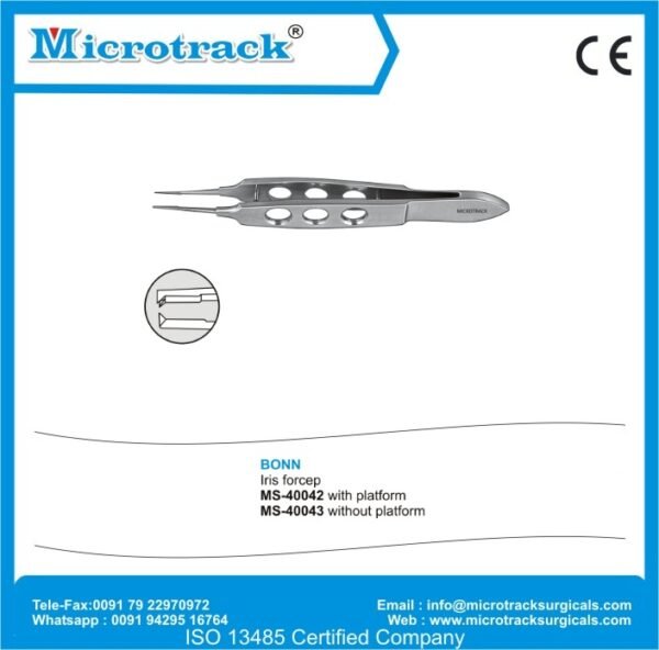 Bonn Iris Forcep