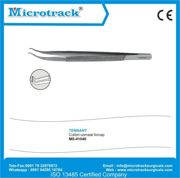 Tennant Colibri Corneal Forcep