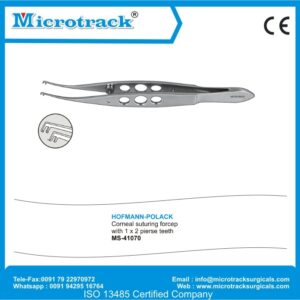 Hofmann-Polack Corneal Suturing Forcep