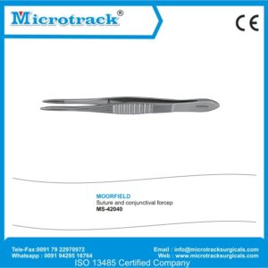 Moorfield Suture And Conjunctival Forcep