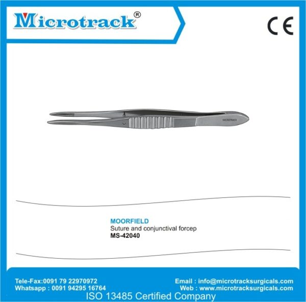 Moorfield Suture And Conjunctival Forcep