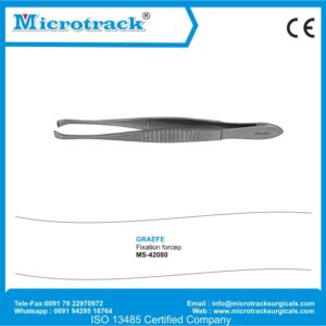 Graefe Fixation Forcep