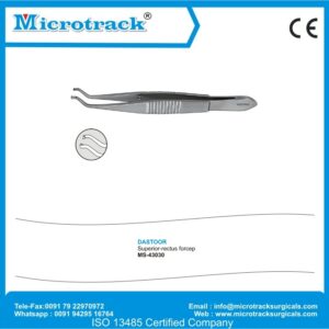 Dastoor Superior-Rectus Forcep