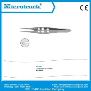 Pierse Corneal Micro Forcep