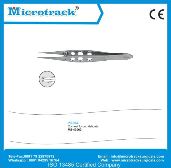 Pierse Corneal Micro Forcep