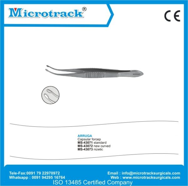 Arruga Capsular Forcep