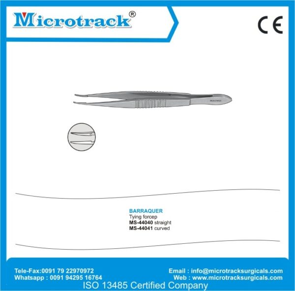 Barraquer Tying Forcep