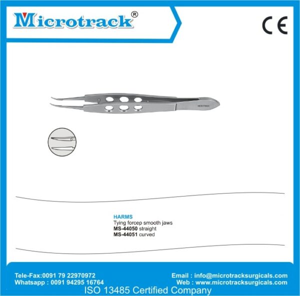 Harms Tying Forcep Smooth Jaws