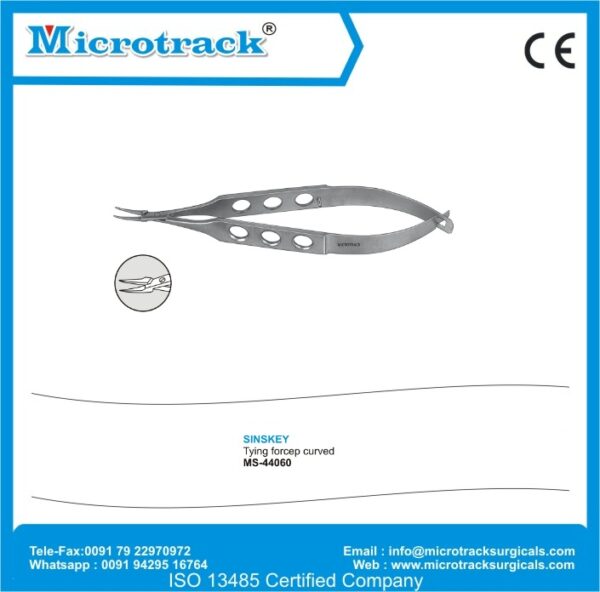 Sinskey Tying Forcep Curved