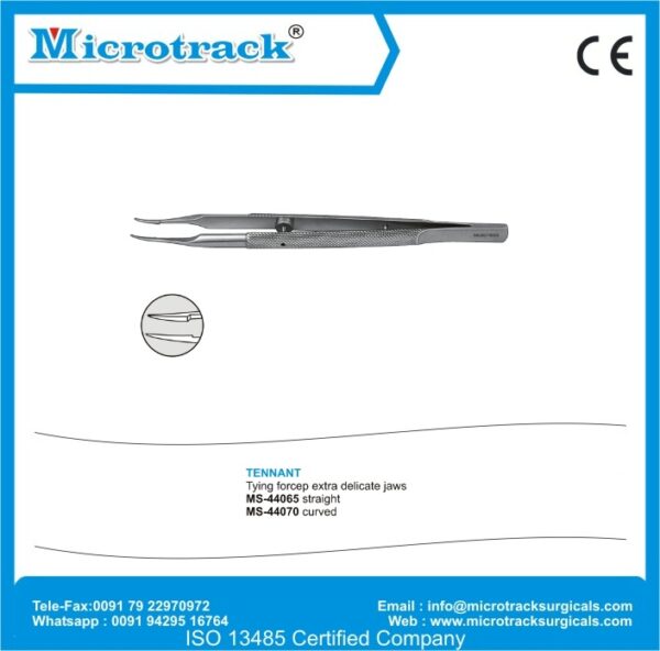 Tennant Tying Forcep Extra Delicate Jaws