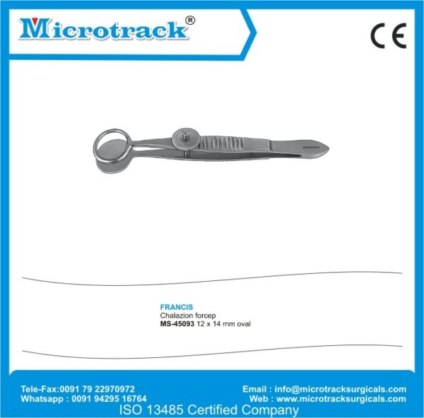 Francis Chalazion Forcep