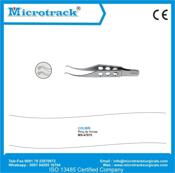 Colibri Ring Tip Forcep