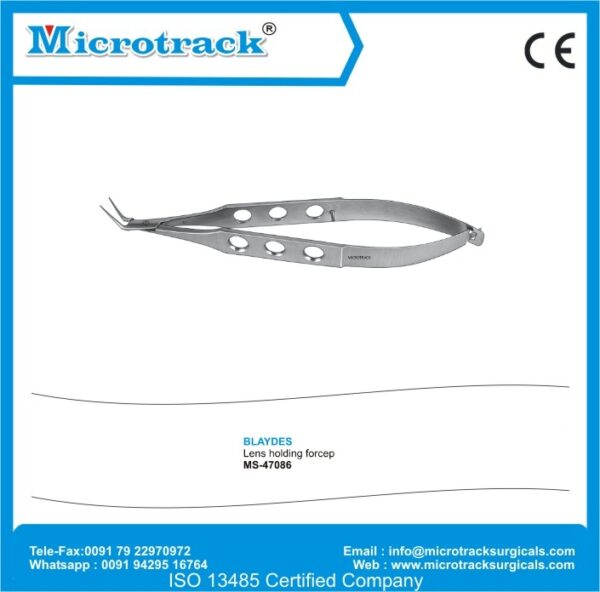 Blaydes Lens Holding Forcep