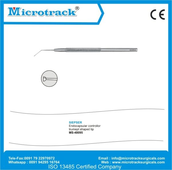 Siepser Endocapsular Controller Trumpet Shaped Tip