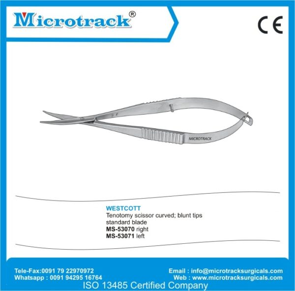 Westcott Tenotomy Scissor Curved