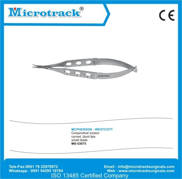 McPherson-Westcott Conjunctival Scissor Curved