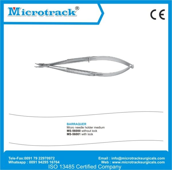 Barraquer Micro Needle Holder