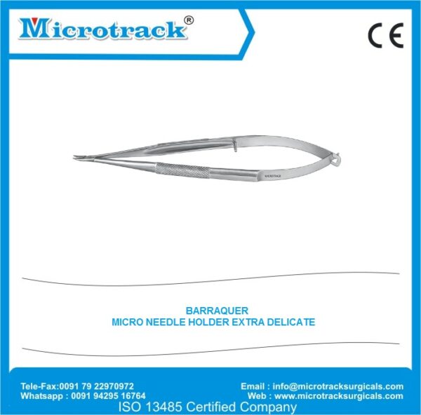 Barraquer Micro Needle Holder